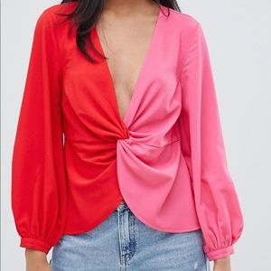 ASOS multicolor top